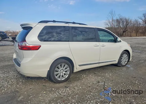 2017 Toyota Sienna Xle Premium 7-Passenger из США, поврежденный, VIN 5TDDZ3DC5HS159005